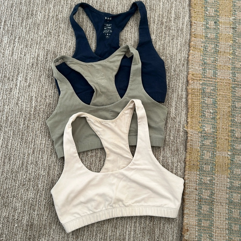 Mate the Label organic cotton sports bra
